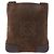 Borsa a tracolla LOEWE Anagram scamosciata marrone argento 188410A - vista 13