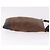 Borsa a tracolla LOEWE Anagram scamosciata marrone argento 188410A - vista 3
