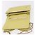 Borsa a Spalla con Catena VALENTINO in Pelle Giallo Oro Auth bs35654V D'oro - vista 10