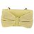 Borsa a Spalla con Catena VALENTINO in Pelle Giallo Oro Auth bs35654V D'oro - vista 13