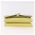 Borsa a Spalla con Catena VALENTINO in Pelle Giallo Oro Auth bs35654V D'oro - vista 5