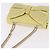 Borsa a Spalla con Catena VALENTINO in Pelle Giallo Oro Auth bs35654V D'oro - vista 6