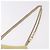 Borsa a Spalla con Catena VALENTINO in Pelle Giallo Oro Auth bs35654V D'oro - vista 8