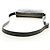 Céline CELINE Triomphe Medium Messenger Bag Shoulder Bag PVC Black Gold Auth mr2571SAM Nero D'oro - vista 7
