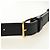 Céline CELINE Triomphe Medium Messenger Bag Shoulder Bag PVC Black Gold Auth mr2571SAM Nero D'oro - vista 8