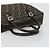 Borsa a mano FENDI Zucca Canvas Nero Marrone Auth mr2526A - vista 7