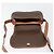 Céline CELINE Macadam Canvas Schultertasche PVC Leder Braun Gold Auth 187736 Golden - Ansicht 20