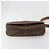 Céline CELINE Macadam Canvas Schultertasche PVC Leder Braun Gold Auth 187736 Golden - Ansicht 5