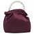 Borsa Christian Dior Maris Pearl Satin Viola Argento Autentica hk3818 Porpora - vista 2