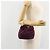 Borsa Christian Dior Maris Pearl Satin Viola Argento Autentica hk3818 Porpora - vista 20