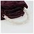 Borsa Christian Dior Maris Pearl Satin Viola Argento Autentica hk3818 Porpora - vista 7