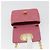 Borsa a tracolla Christian Dior Chain Caro Canage in pelle di agnello Oro Rosa Auth 187297SAM - vista 10