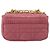Borsa a tracolla Christian Dior Chain Caro Canage in pelle di agnello Oro Rosa Auth 187297SAM - vista 2