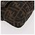 FENDI Zucca Canvas Mamma Baguette Borsa a Spalla Nero Marrone Argento Auth 189252SAM - vista 14