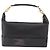 Borsa a mano con catena VERSACE in pelle nera e oro Auth bs35661A Nero D'oro - vista 2
