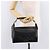 Borsa a mano con catena VERSACE in pelle nera e oro Auth bs35661A Nero D'oro - vista 21