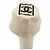 CHANEL Hut Canvas S Beige CC Auth mr2524A - Ansicht 3