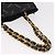 CHANEL Matelasse Chain Tote Bag Lona Recubierta Negro Oro CC Auth bs35682 Dorado - vista 7