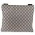 Borsa a tracolla GUCCI GG Supreme PVC Blu Navy Argento 201446 Auth ka4941 - vista 2