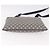Borsa a tracolla GUCCI GG Supreme PVC Blu Navy Argento 201446 Auth ka4941 - vista 5
