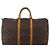LOUIS VUITTON Monogram Keepall 50 Boston Bag M41426 LV Auth 188711 Monogramma - vista 13