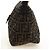 FENDI Zucca Canvas Mamma Baguette Borsa a Spalla Nero Marrone Auth 186463V - vista 4