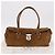 PRADA Handtasche Wildleder Braun Silber Auth 188213SAV - Ansicht 12