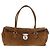 PRADA Handtasche Wildleder Braun Silber Auth 188213SAV - Ansicht 13