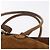 PRADA Handtasche Wildleder Braun Silber Auth 188213SAV - Ansicht 14