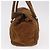 PRADA Handtasche Wildleder Braun Silber Auth 188213SAV - Ansicht 4