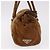 PRADA Handtasche Wildleder Braun Silber Auth 188213SAV - Ansicht 5