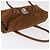 PRADA Handtasche Wildleder Braun Silber Auth 188213SAV - Ansicht 7