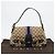 Borsa GUCCI GG Canvas Horsebit Sherry Line Beige Oro 129500 Auth yk20593SAV D'oro - vista 12