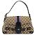 Borsa GUCCI GG Canvas Horsebit Sherry Line Beige Oro 129500 Auth yk20593SAV D'oro - vista 13