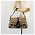 Borsa GUCCI GG Canvas Horsebit Sherry Line Beige Oro 129500 Auth yk20593SAV D'oro - vista 25