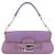 Autre Marque Borsa a tracolla TOD'S in pelle scamosciata viola e argento Auth am11976V Porpora - vista 13