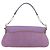 Autre Marque Borsa a tracolla TOD'S in pelle scamosciata viola e argento Auth am11976V Porpora - vista 2