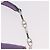 Autre Marque Borsa a tracolla TOD'S in pelle scamosciata viola e argento Auth am11976V Porpora - vista 9