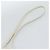 Borsa Miu Miu Shearing 2way White Gold Auth ka4884SAM Bianco D'oro - vista 14