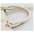 Borsa Miu Miu Shearing 2way White Gold Auth ka4884SAM Bianco D'oro - vista 8