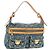 LOUIS VUITTON Borsa a Spalla Monogram Denim Buggy PM Blu M95049 LV Auth mr2567SAM