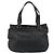 Borsa Tote BURBERRY in pelle nera Auth 188086A Nero - vista 2