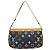 LOUIS VUITTON Monogram Multicolor Pochette Accessoires Pochette M92648 Auth 188994V Nero - vista 2