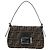 FENDI Zucca Canvas Mamma Baguette Mini Shoulder Bag Black Brown Auth yk20529SAM Marrone Nero - vista 13