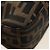 FENDI Zucca Canvas Mamma Baguette Mini Shoulder Bag Black Brown Auth yk20529SAM Marrone Nero - vista 17