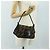 FENDI Zucca Canvas Mamma Baguette Mini Shoulder Bag Black Brown Auth yk20529SAM Marrone Nero - vista 25