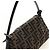 FENDI Zucca Canvas Mamma Baguette Mini Shoulder Bag Black Brown Auth yk20529SAM Marrone Nero - vista 6