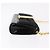 Borsa a tracolla con catena Vara Ribbon Salvatore Ferragamo in vernice nera e oro Auth bs35689 Nero D'oro - vista 4