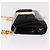 Borsa a tracolla con catena Vara Ribbon Salvatore Ferragamo in vernice nera e oro Auth bs35689 Nero D'oro - vista 5