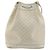 Céline Borsa a Spalla CELINE in Tela Macadam PVC Pelle Oro Bianco Auth 188363 D'oro - vista 2